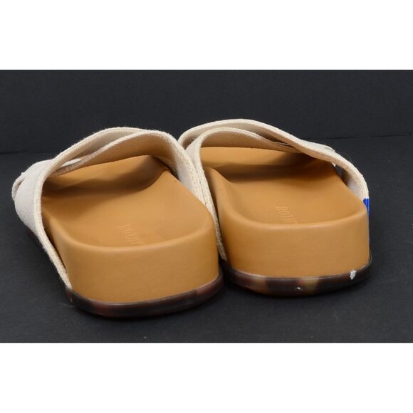 Rothy’s Women The Weekend Slide Sandals Oat Natural Breathable Hemp Size 9 Beach - Picture 6 of 11